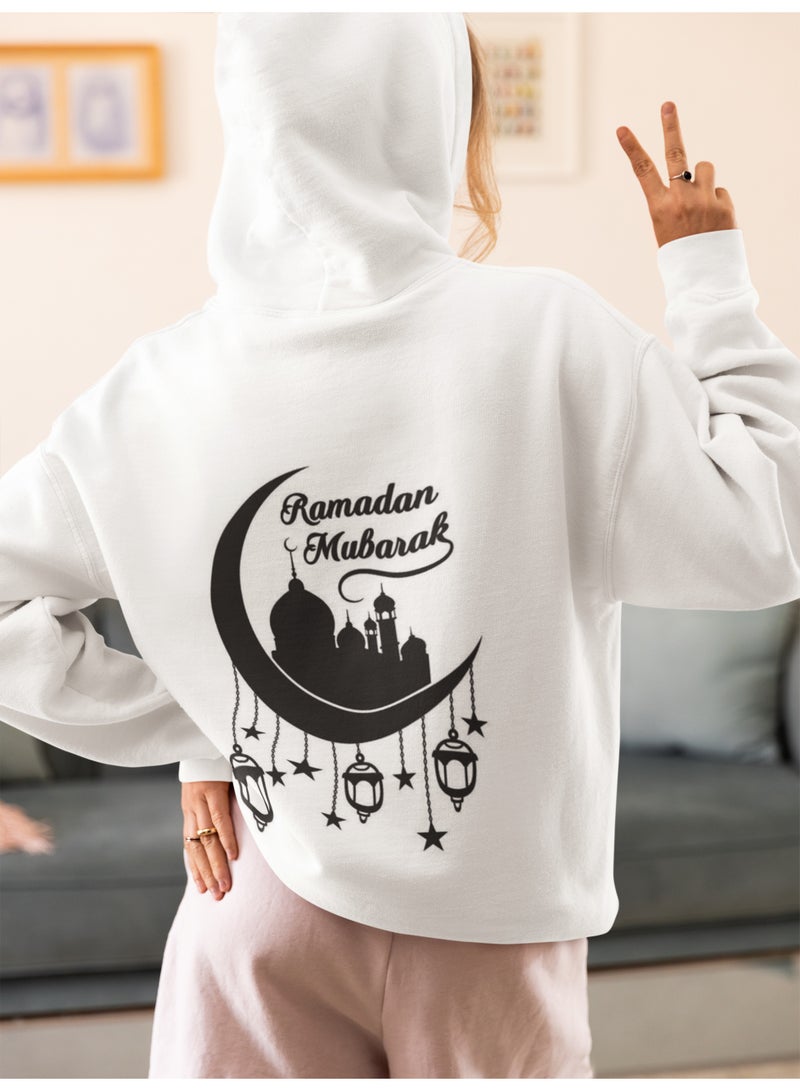هودي أبيض لشهر رمضان - Image 3